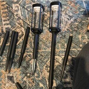 Solar Pathway Lights Outdoor 6 Pack, Bright Solar Path Light Outside Waterproof